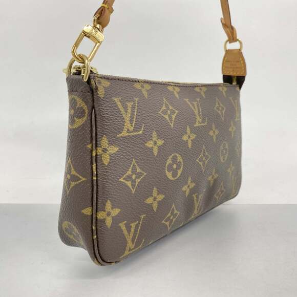 LOUIS VUITTON Brown Monogram Pochette Pouch - Picture 2 of 10